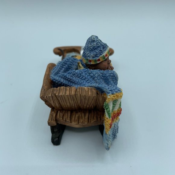 1998 Sarah's Attic Heavenly Peepers - Winter Fun - January - Picture 4 of 6